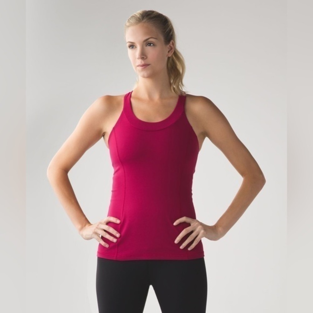 lululemon athletica Fuchsia Tank Top
